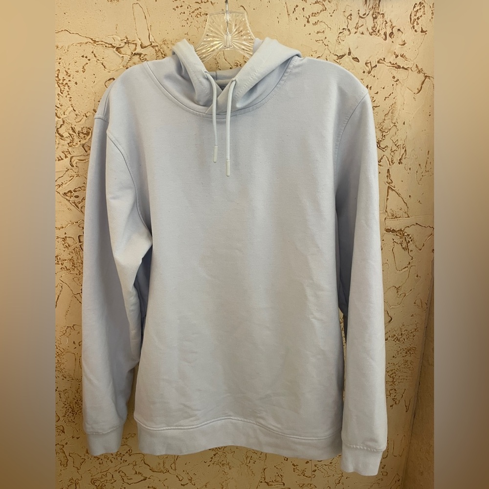 Cuts Clothing Light Blue Men's Hoodie - size medium
